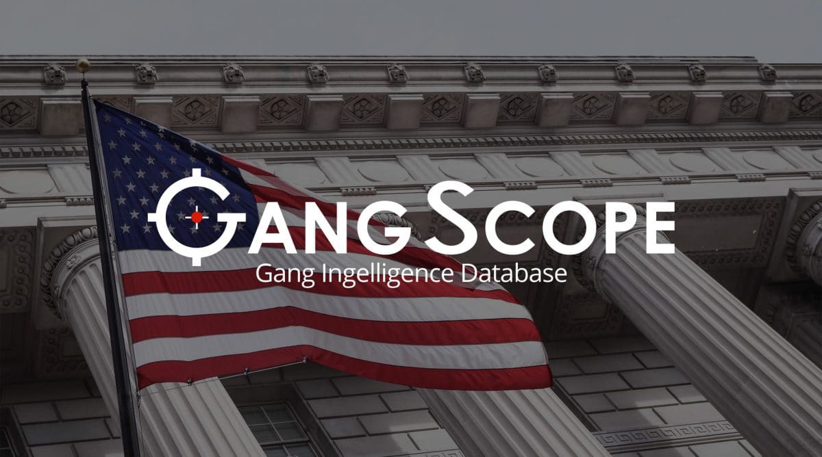 GangScope logo with Government Building in background